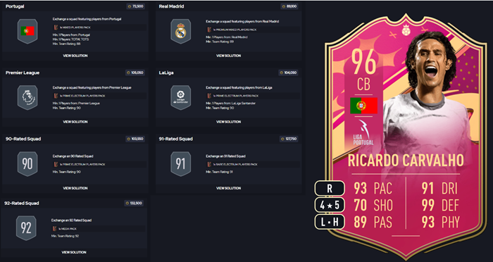 EA FC 24 FUTTIES Hero Ricardo Carvalho